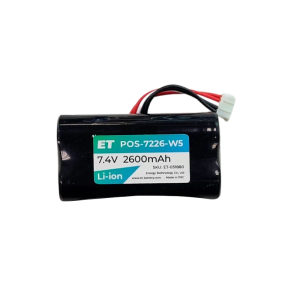 Аккумулятор ET VX675-2600, для POS-терминалов 2600мАч