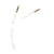 Кабель AUX Borofone BL16 Jack 3.5mm (m)-Jack 3.5mm (m) 1.0м ПВХ белый (1/360)