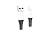 Кабель HOCO X82 USB (m)-Lightning (m) 1.0м 2.4A силикон белый (1/31/310)