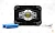 Фонарь прожектор Без бренда LL701 20W COB от батареек power bank черный
