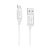 Кабель HOCO X73 USB (m)-Lightning (m) 1.0м 2.4A ПВХ белый (1/31/310)