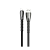 Кабель HOCO U58 USB (m)-Lightning (m) 1.2м 2.4A TPE черный (1/30/300)