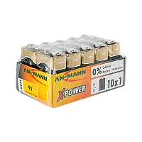 Батарейка Ansmann X-POWER Крона 6LR61 SH10 Alkaline 9V 