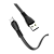 Кабель HOCO X40 USB (m)-Type-C (m) 1.0м 2.4A TPE черный (1/33/330)