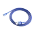 Кабель HOCO X65 USB (m)-microUSB (m) 1.0м 2.4A TPE синий (1/31/310)