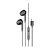 Наушники вставные HOCO M1 Max с микр. Type-C (m) черный (1/32/192)