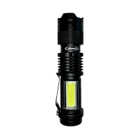 Фонарь универсальный Облик 208 3W 2LED от аккумулятора ZOOM