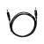 Кабель AUX VCOM Jack 3.5mm (m)-Jack 3.5mm (f) 1.5м ПВХ черный (1/10/250)