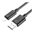 Кабель HOCO X88 USB (m)-Lightning (m) 1.0м 2.4A ПВХ черный (1/420)