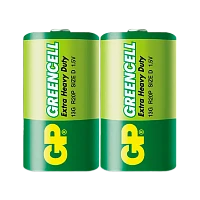 Батарейка GP GreenCell R20 D SH2 Heavy Duty 1.5V (2/20/200)