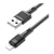 Кабель HOCO X83 USB (m)-Lightning (m) 1.0м 2.4A ПВХ черный (1/33/330)