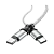 Кабель HOCO X50 Type-C (m)-Type-C (m) 2.0м 5.0A нейлон серый (1/22/220)