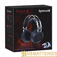 Наушники полноразмерные Redragon Scylla с микр. игровые черный (1/10) 