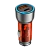 Автомобильное З/У HOCO NZ8 1USB/Type-C 25W QC3.0 коричневый (1/13/130)