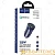 Автомобильное З/У HOCO Z39 2USB 2.4A QC3.0 синий (1/14/140)