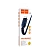 Кабель HOCO X59 USB (m)-microUSB (m) 1.0м 2.4A нейлон синий (1/30/300)