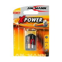Батарейка Ansmann X-POWER Крона 6LR61 BL1 Alkaline 9V 