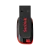 Флеш-накопитель SanDisk Cruzer Fit CZ33 16GB USB2.0 пластик с колпачком черный