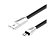 Кабель HOCO X4 USB (m)-microUSB (m) 1.2м 2.4A силикон черный (1/32/320)