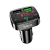 FM-трансмиттер HOCO E59 2USB microSD bluetooth 5.0 QC3.0 черный (1/100)