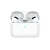Наушники вставные HOCO EW04 Plus bluetooth 5.1 с микр. белый (1/15/90)