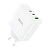 Сетевое З/У HOCO N30 1USB/2Type-C 65W QC3.0 белый (1/12/120)