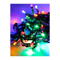 Гирлянда Космос 50LED 6.5м лампочки нить 8 режимов ассорти (1/100) 
