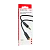 Кабель AUX Borofone BL12 Jack 3.5mm (m)-Jack 3.5mm (f) 1.0м ПВХ черный (1/63/252)