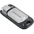 Флеш-накопитель SanDisk ULTRA CZ450 32GB USB3.1 Type-C (m) пластик серый
