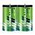 Батарейка Ergolux R20 D Shrink 2 Heavy Duty 1.5V (2/12/144)
