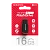 Флеш-накопитель Borofone Generous BUD2 16GB USB2.0 пластик черный (1/35/280)