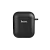 Зарядный чехол HOCO CW22 для Airpods 0.5A силикон беспр. зар. Qi черный (1/22/220)