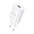 Сетевое З/У Borofone BN1 1USB 2.1A белый (1/35/140)