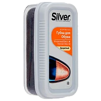 Губка для обуви Silver Стандарт с силиконовым маслом бесцветный (1/6/12)