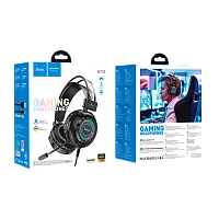Наушники полноразмерные HOCO W110 с микр. черный (1/20) 