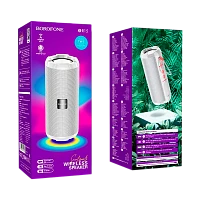 Портативная колонка Borofone BR15 bluetooth 5.0 microSD серый (1/50) 