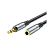 Кабель AUX HOCO UPA20 Jack 3.5mm (f)-Jack 3.5mm (m) 1.0м нейлон серый (1/31/310)
