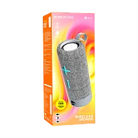 Портативная колонка Borofone BR19 bluetooth 5.1 microSD серый (1/50) 