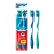 Зубная щетка COLGATE Тройное Действие средняя 2шт.(1+1) (1/72)