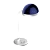Светильник настольный Camelion KD-828 6.5W 220V 1LED на основании сенс. RGB-ночник белый (1/6)