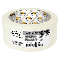 Клейкая лента Aviora 48мм*40м креппированная бумага/малярная лента (1/24) 