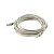 Патч-корд GoPower RJ-45 (m)-RJ-45 (m) 5.0м кат.5е ПВХ 26AWG CCA серый Premium Zip-Lock c подвесом