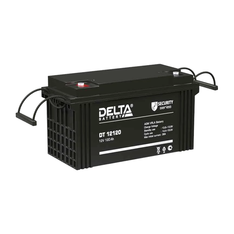 Аккумулятор свинцово-кислотный Delta DT 12120 12V 120Ah