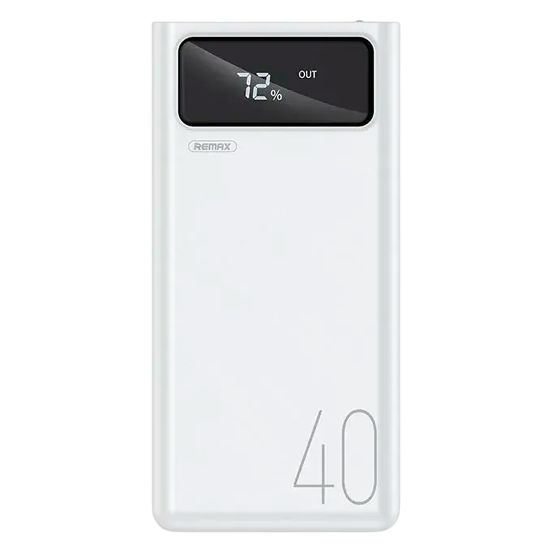Внешний аккумулятор Remax RPP-113 Mengine 40000mAh 4USB белый (1/21)