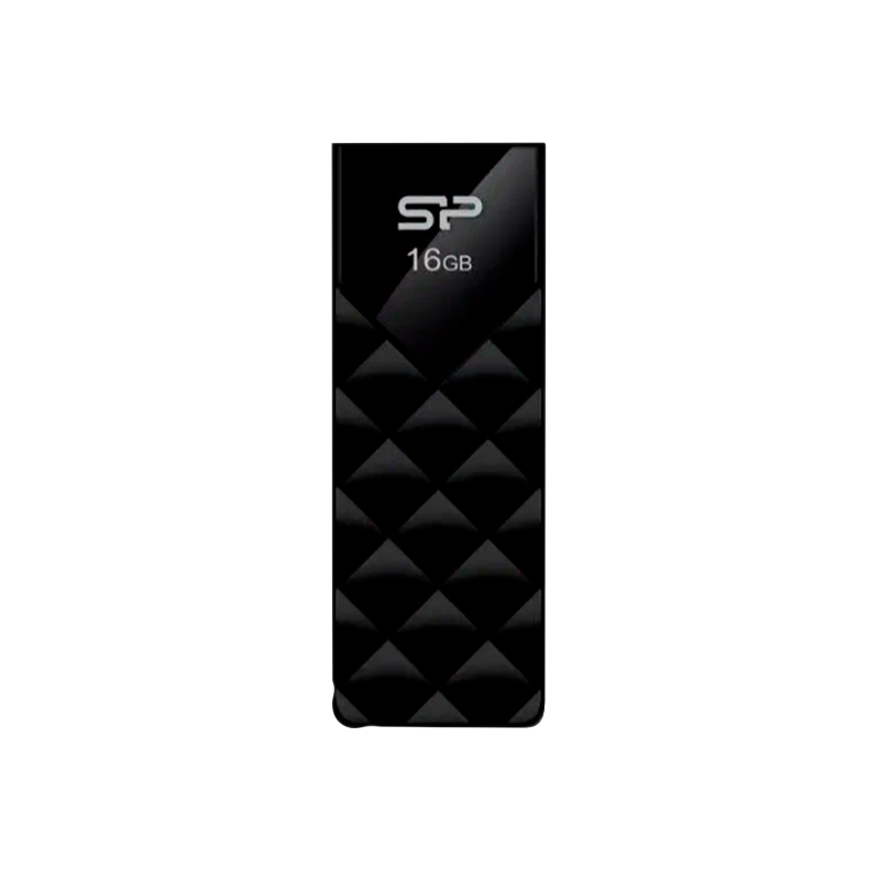 Флеш-накопитель Silicon Power Ultima U03 16GB USB2.0 пластик черный
