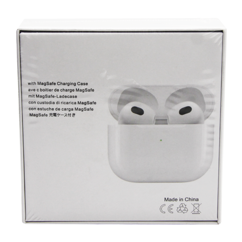 Наушники вставные TWS PODS 3 bluetooth 5.0 с микр. Чип JL 6973 D4 белый (1/100)