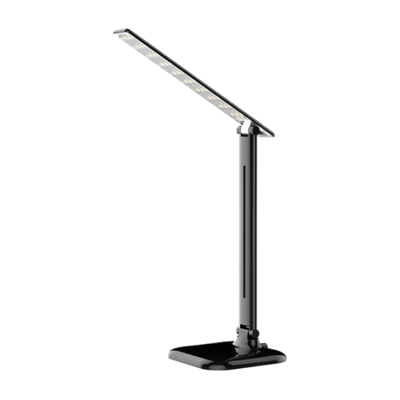 Светильник настольный Ultraflash UF-716 11W 220V 1LED на основании сенс. 3 ур.ярк. черный (1/22)