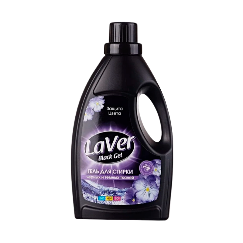 Гель для стирки черного белья LaVer 950мл бутылка (1/5)
