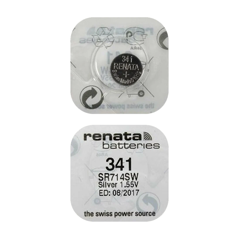 Батарейка Renata 341 (SR714SW) Silver Oxide 1.55V (1/10/100)