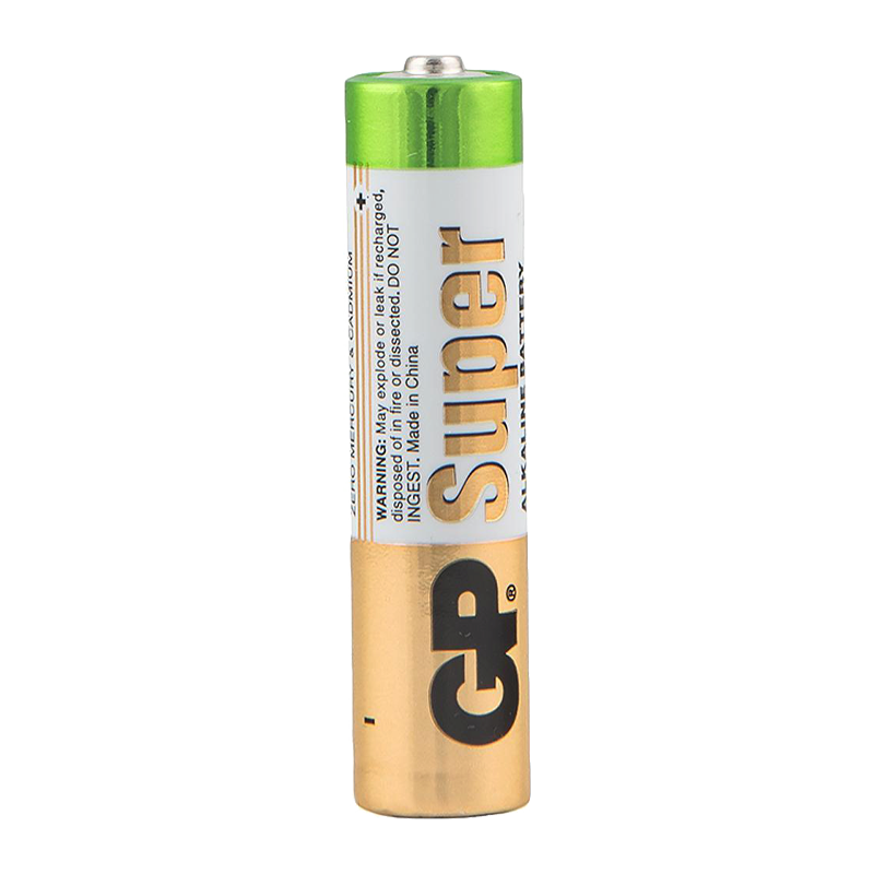 Батарейка GP Super LR03 AAA BL5 Alkaline 1.5V отрывные (5/60/600)